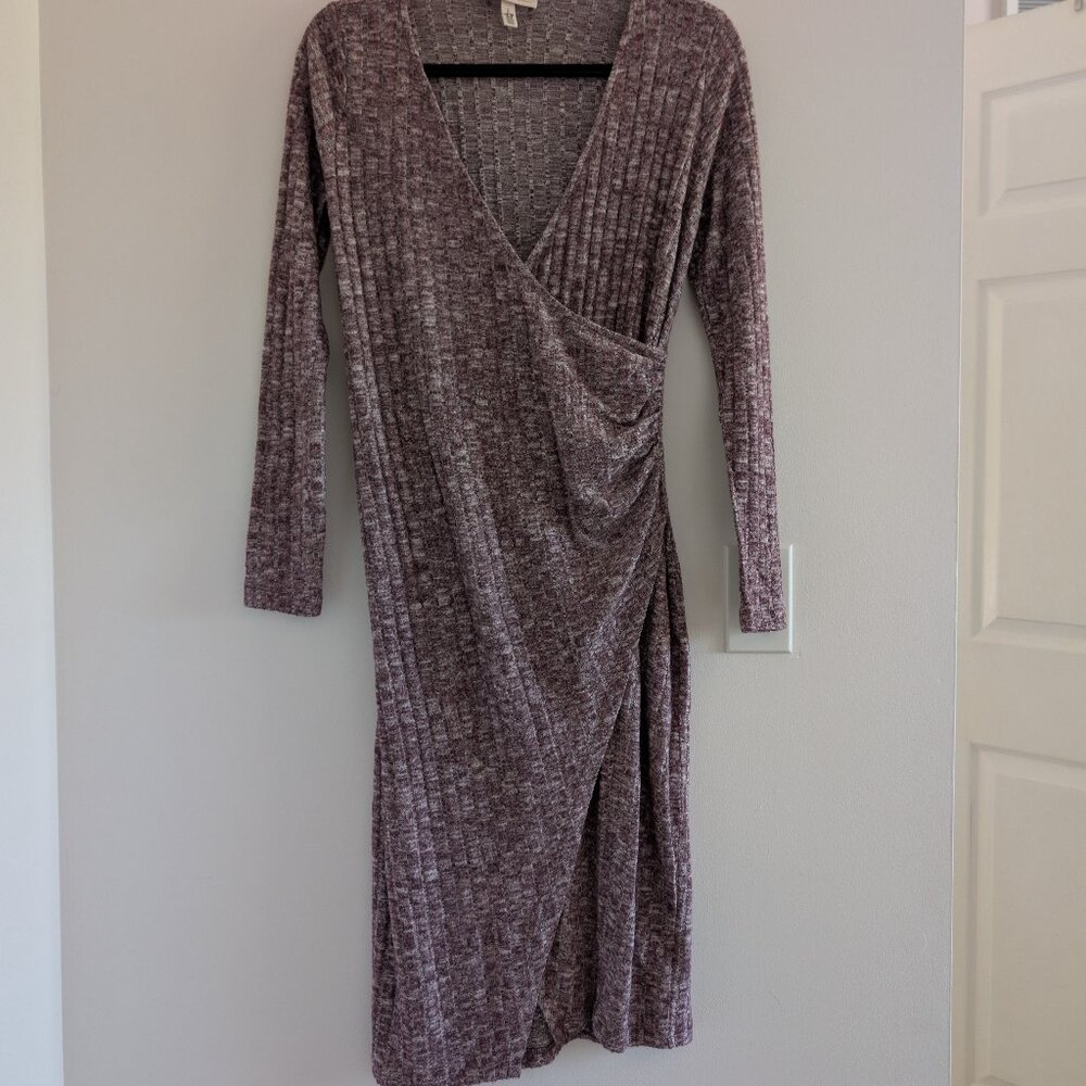 3/$30 Jessica Simpson  maternity wrap knit dress